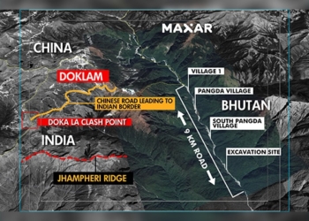 New satellite images of Chinese village in Doklam plateau emerge