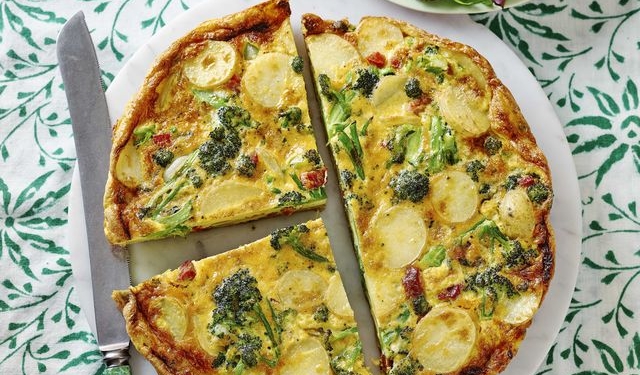 Spanish Omelette, Prepared Quickly and know the beauty of dish….