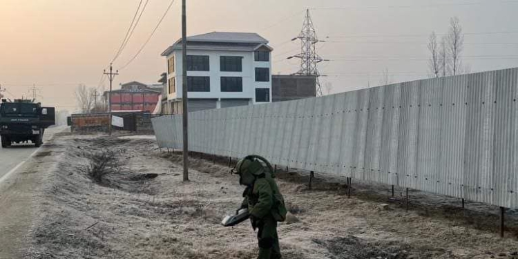 IED detected, destroyed