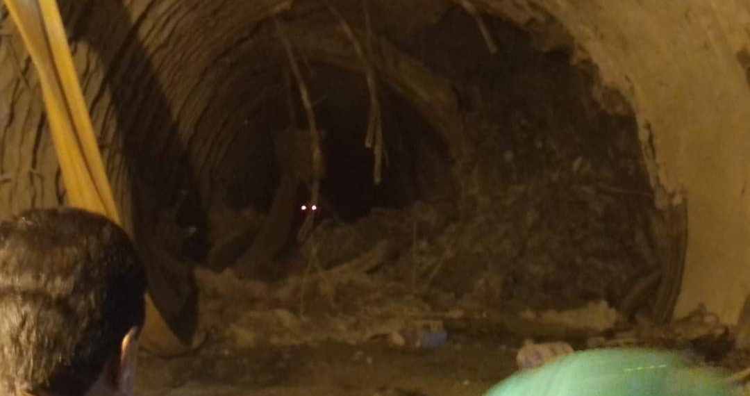 Portion of under-construction tunnel collapses in J&K