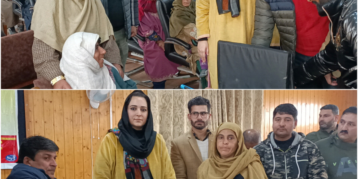 On International Day Of Persons With Disabilities, DC Baramulla Dr Syed Sehrish Asgar Distributes Wheel Chairs Among Beneficiaries