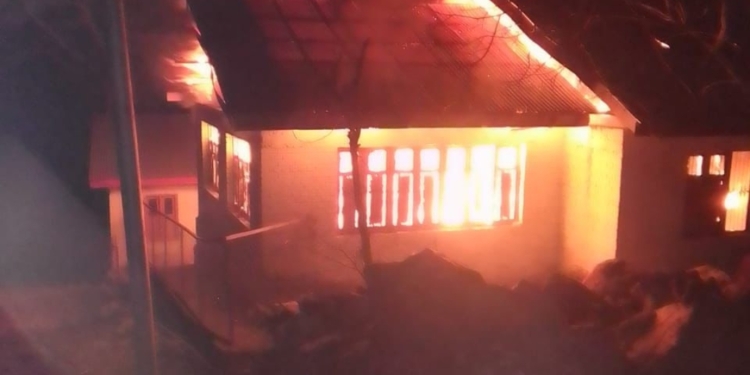 School Building Damaged In Fire….