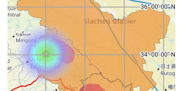 Earthquake hits J&K’s Baramulla District, Tremors Felt In Other Parts Of Kashmir