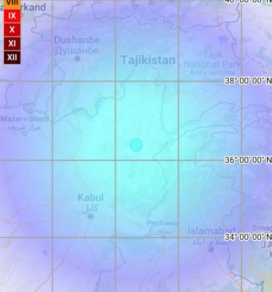 Earthquake of 5.8 Magnitude Strikes J&K