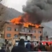 Hotel damaged in fire mishap