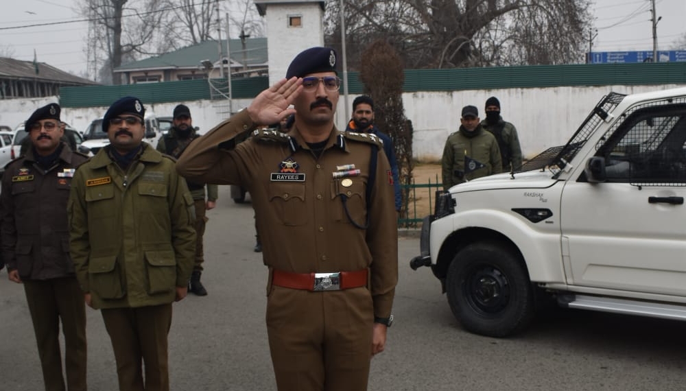 Rayees Mohammad Bhat (IPS) Takes Over As DIG South Kashmir