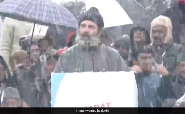 Rahul Gandhi shares video of snowball fight with his sister