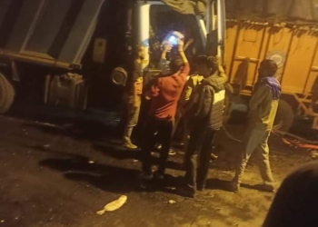 Conductor Dies, Driver Injured As Dumper Crashes Into Truck In UT J&K