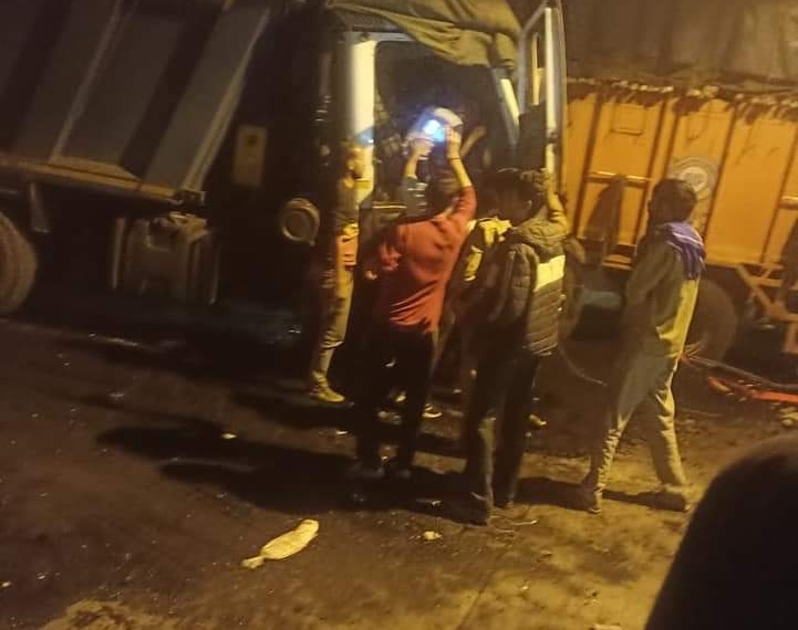 Conductor Dies, Driver Injured As Dumper Crashes Into Truck In UT J&K
