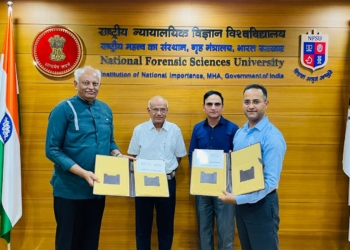 Jammu and Kashmir FSL signs MoU with NFSU to promote research and training activities
