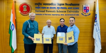Jammu and Kashmir FSL signs MoU with NFSU to promote research and training activities