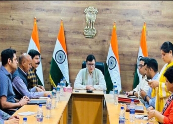 Minga Sherpa holds introductory meeting with DIPR, JDI, Jammu
