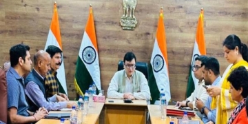 Minga Sherpa holds introductory meeting with DIPR, JDI, Jammu