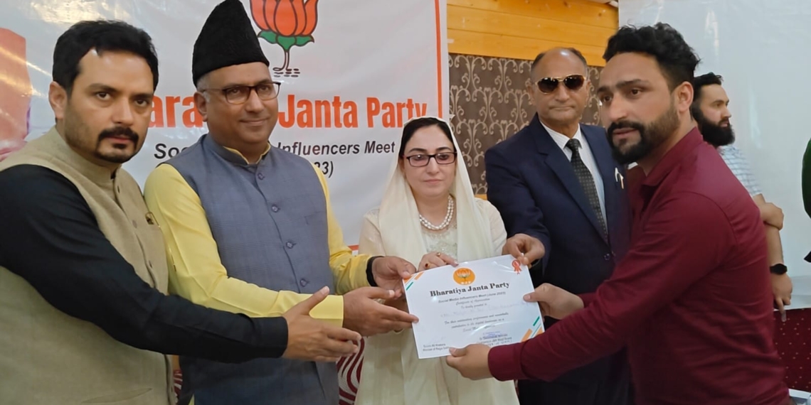 BJP’s Media Meet in Baramulla showcases remarkable achievements under PM Modi’s Leadership