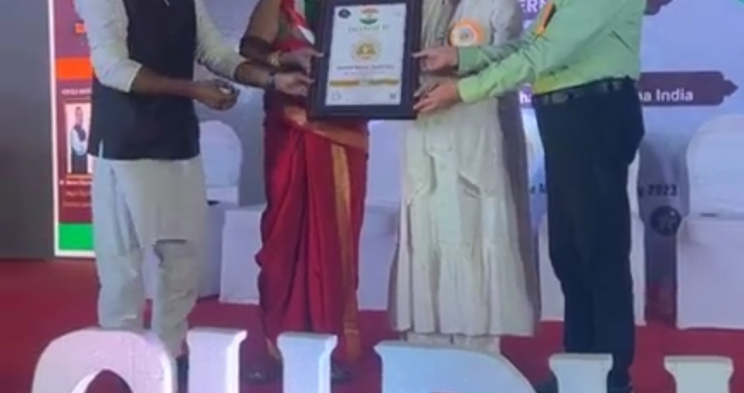 Darakhshan Presented Rashtriya Prerna Awards at Indore
