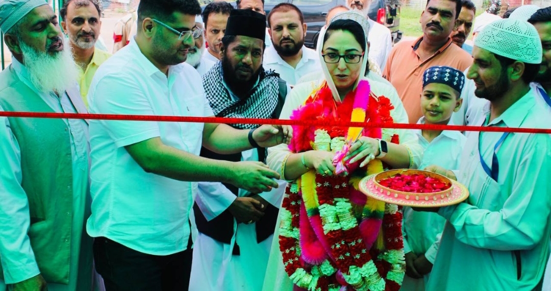 Dr Andrabi Inaugurates Restoration Works at the Shrine of Pir Baba Budan Ali Shah at Jammu