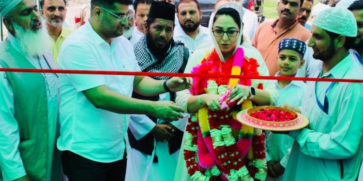 Dr Andrabi Inaugurates Restoration Works at the Shrine of Pir Baba Budan Ali Shah at Jammu