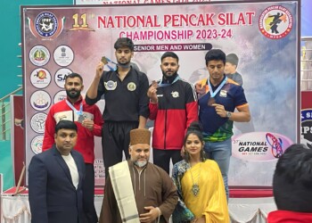 Mukeet Ellahi won Gold Medal and selected for 37th National Games Goa