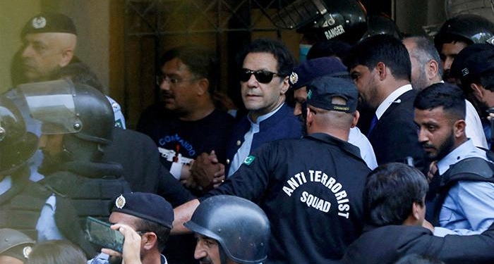 Imran Khan arrested after court jails him for 3 years in Toshakhana case
