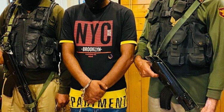 Hybrid terrorist of TRF arrested in Srinagar: Police