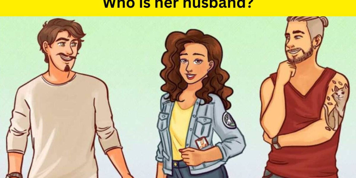 Only a mastermind can identify the woman’s husband in the image within six seconds.