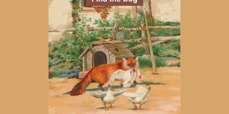 You have 6/6 vision if you can find the hidden dog in the image in 7 seconds!