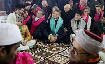 France’s President Macron Visits Dargah