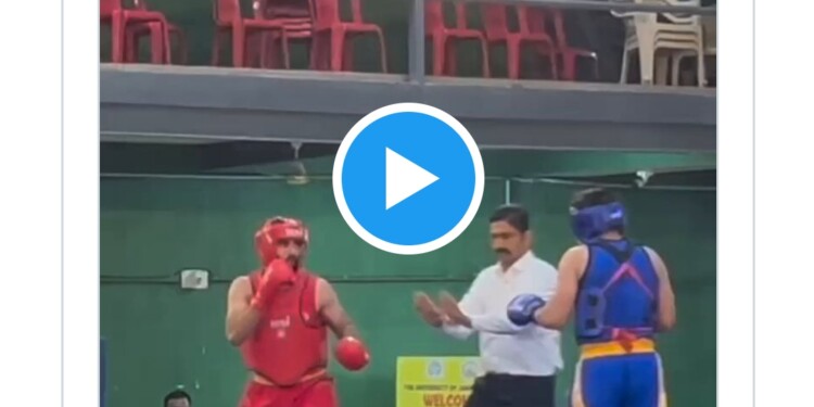 WATCH: Kamran Mohammad Shamas (Indian Muhammad Ali )and Naveed Farooq Mir Shine at All India Inter University Wushu Championship 2024