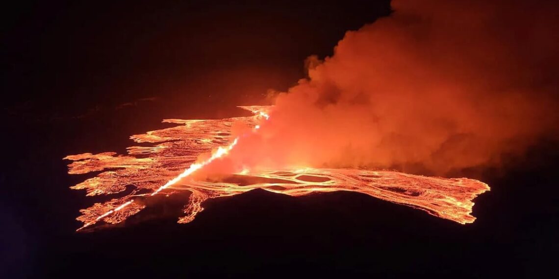 Volcano Erupts Again On Iceland Peninsula, Fourth Time Since December