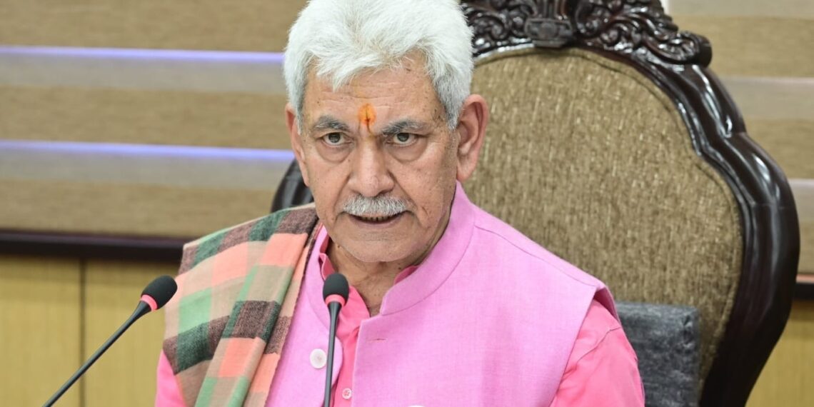 Lt Governor Chairs a review meeting of Health & Medical Education DepartmentJAMMU, MARCH 19: Lieutenant Governor Shri Manoj Sinha today chaired a review meeting of Health and Medical Education Department with the senior officials and Principals of Government Medical Colleges. Heads of Departments also participated in the meeting.