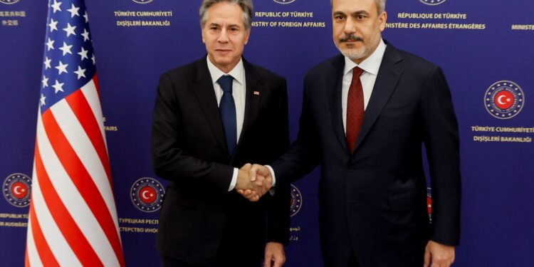 Blinken calls Turkey Egypt Jordan Saudi FMs over Iran-Israel tensions