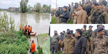 Update: Officials Monitor Rescue Operations in Gandbal Batwara