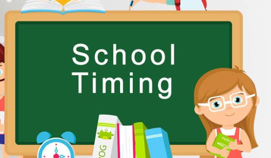 No Change in School Timing Upto..