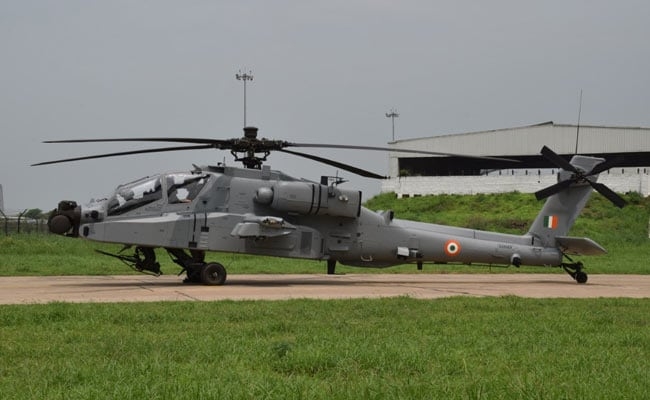 IAF Apache Chopper Damaged During Emergency Landing In Ladakh, Pilots Safe
