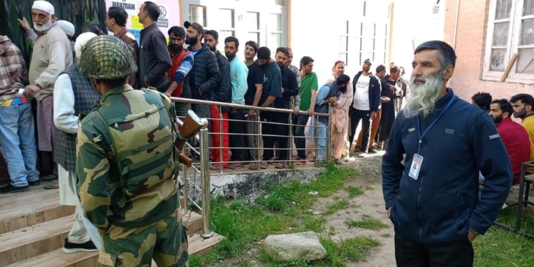 Polling begins in J-K’s Anantnag-Rajouri Lok Sabha constituency