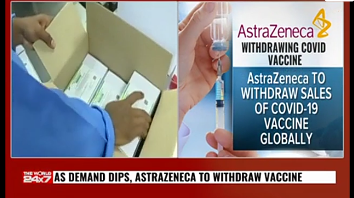 AstraZeneca Drops Covid Vaccine Weeks After Rare Side Effect Report