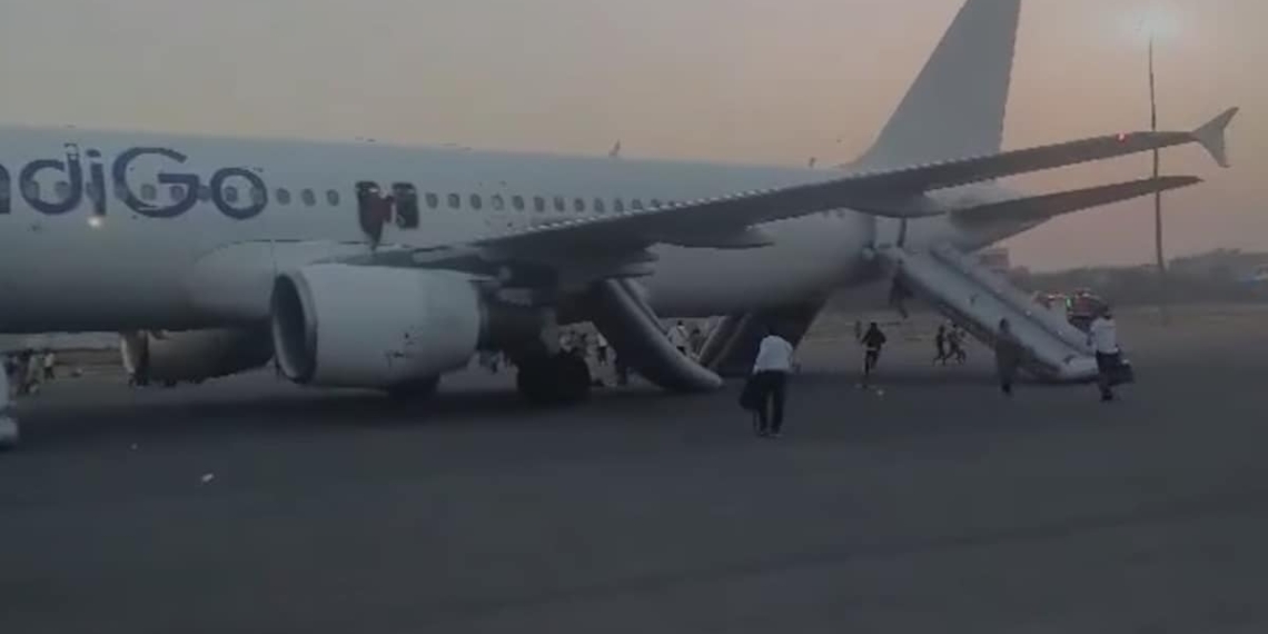 IndiGo Flight Gets Bomb Threat At Delhi, Fliers Exit Through Emergency Door