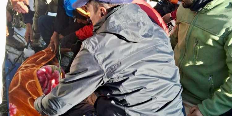 Thajwas Incident: Body of Sledgeman retrieved