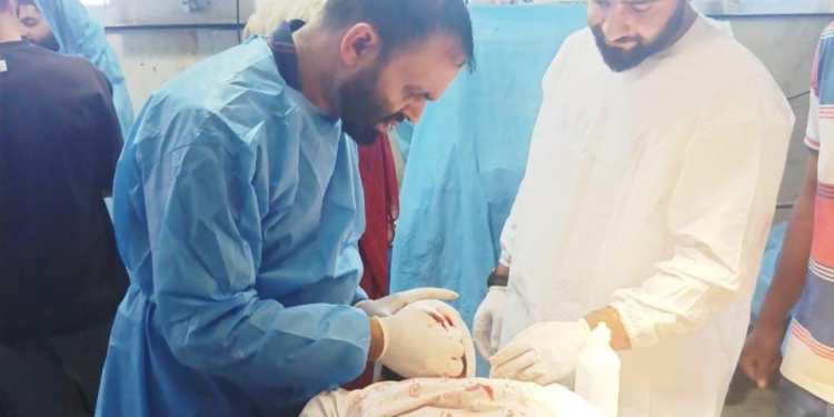 Three persons Injured In Kulgam road accident