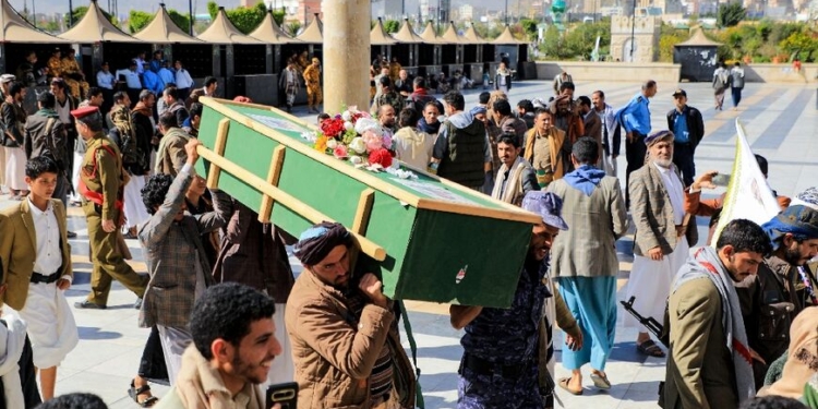 Yemen’s Houthis claim 16 civilians killed, 34 injured in US-UK strikes