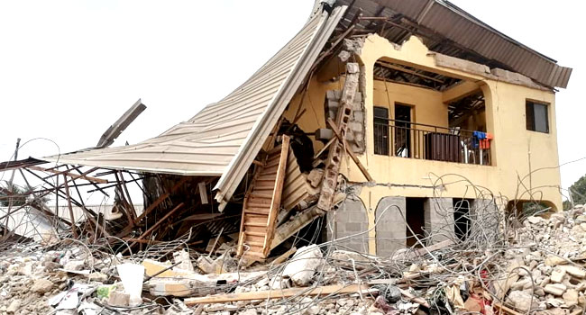One person dies, 3 injured in house collapse in…