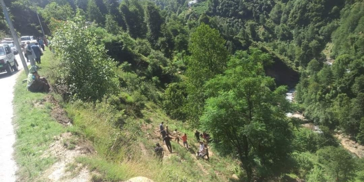 Two dead, 25 injured as bus plunges into gorge in UT J&K