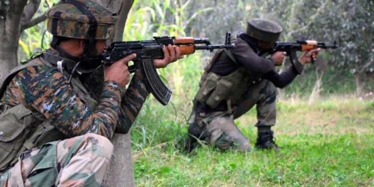 North Kashmir: Exchange Of Fire In Trehgam Kupwara
