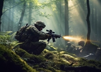 Exchange Of Fire Between Militants And Security Forces In Forests Of…