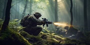 Exchange Of Fire Between Militants And Security Forces In Forests Of…