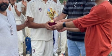 SP School Triumphs Over DPS in 12-Overs Inter-School Cricket Finals