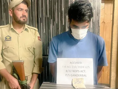 Notorious drug peddler held with contraband in Ganderbal: Police