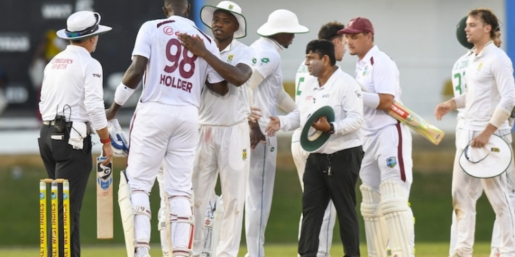 West Indies vs South Africa 2nd Test Highlights Day 1: Wiaan Mulder Leads South Africa Fightback As WI Stumble To 97/7 On Day 1