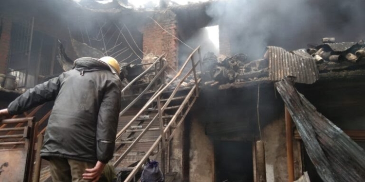 Blaze shatters dreams of 3 Noorbagh families