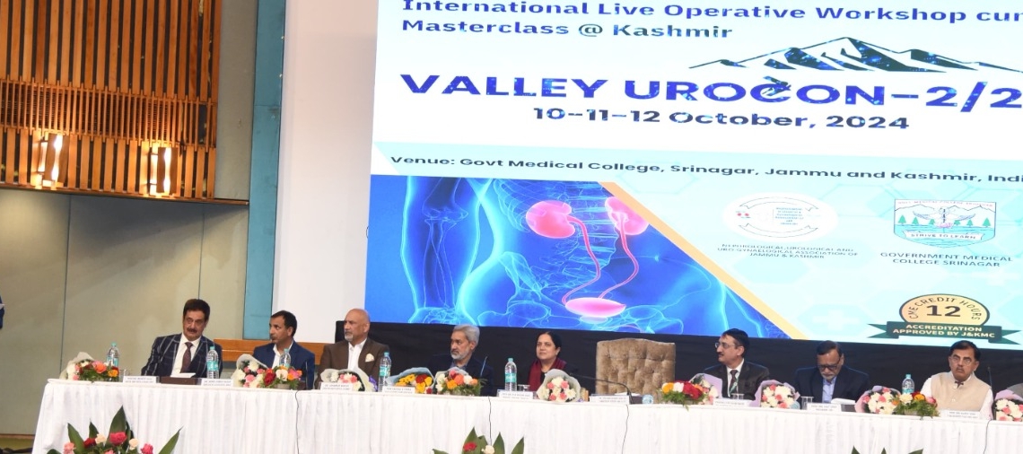 Three day workshop ‘Valley Urocon 2/2024’ commences at SKICC Srinagar